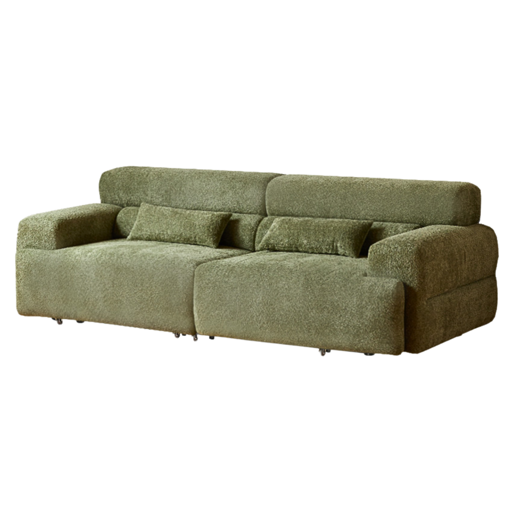 Electric imitation lamb fleece Sofa Bed)