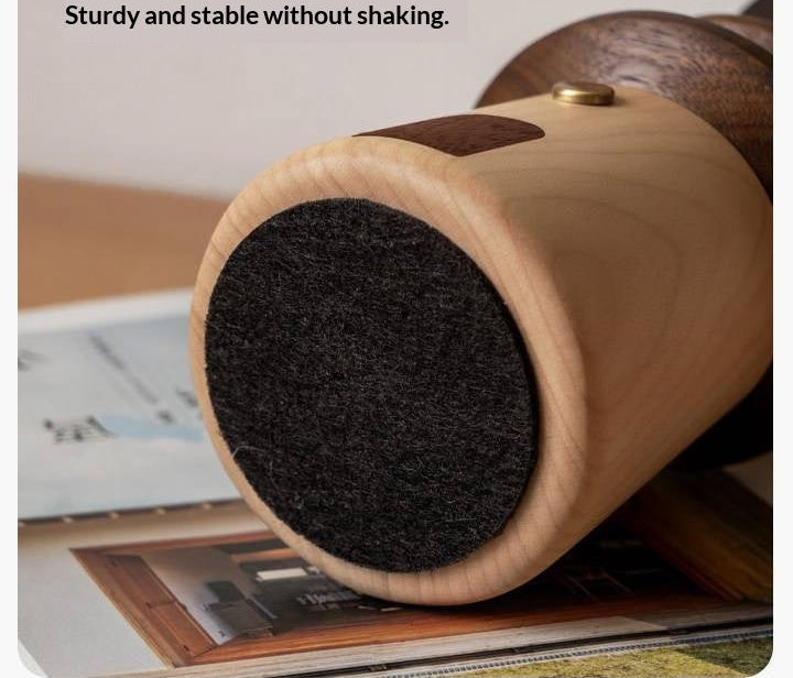 Black Walnut, Maple Solid WoodLighthouse Night Light for Bedroom and Bedside