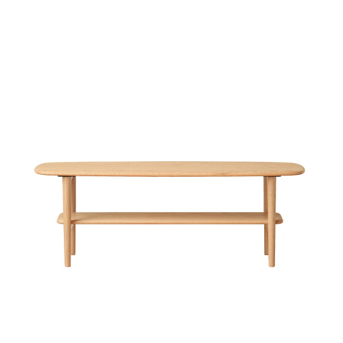 Oak Solid Wood Modern Coffee Table