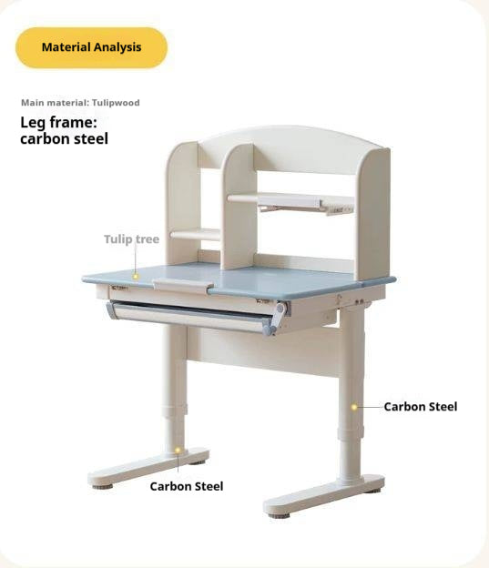 Tulipwood Solid Wood Kids Study Desk