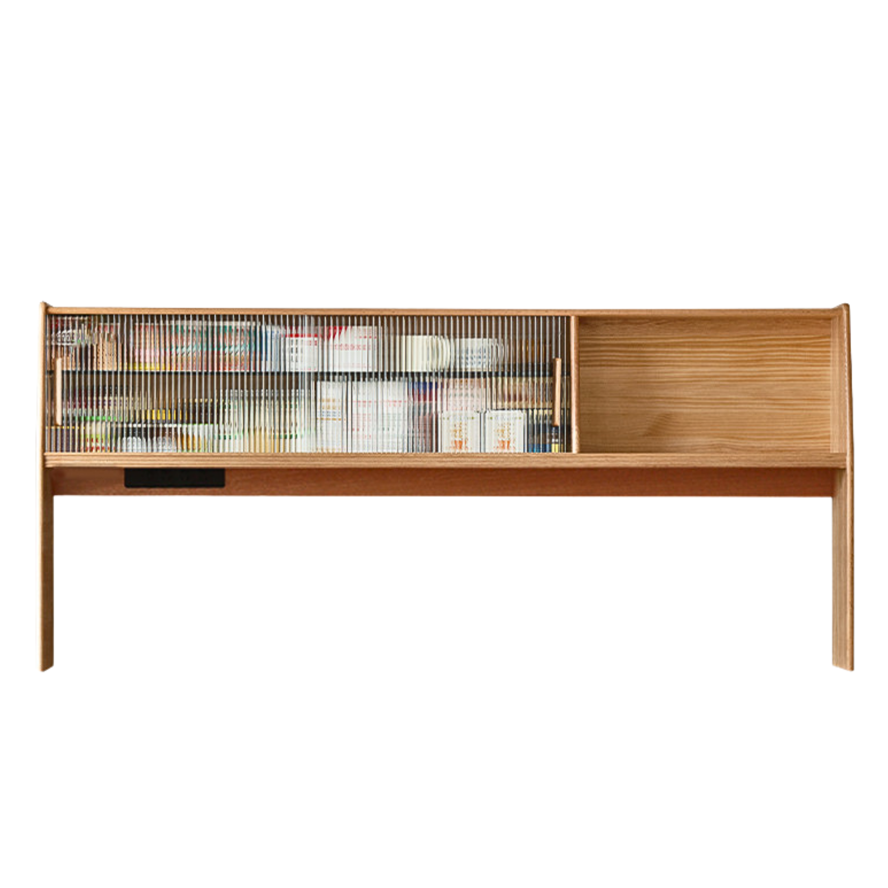 Oak Solid Wood locker multi-functional Sideboard,