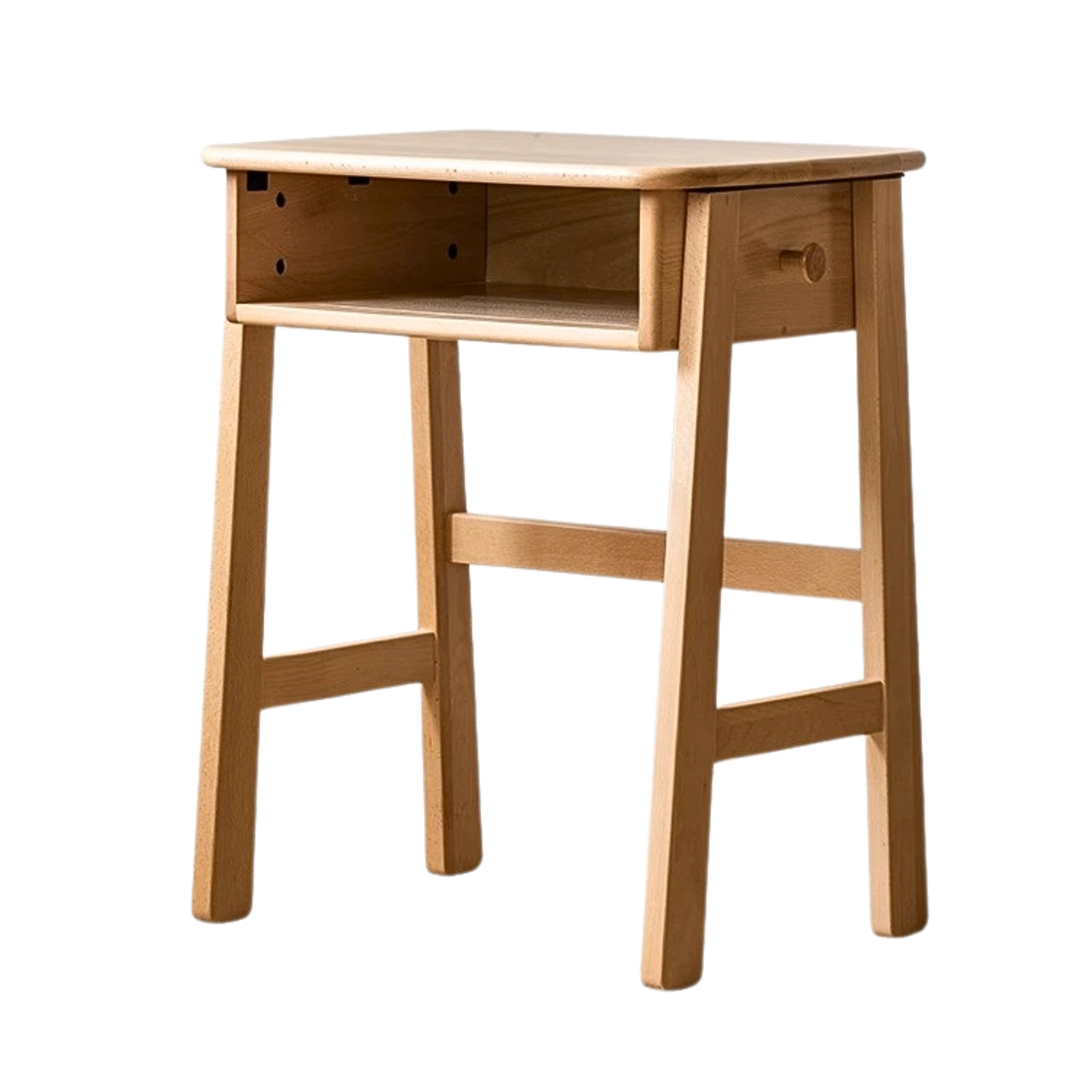 Beech solid wood children's small desk