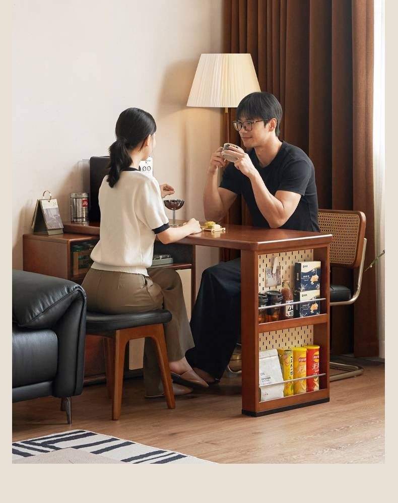 Poplar Solid Wood Antique Style Office Desk