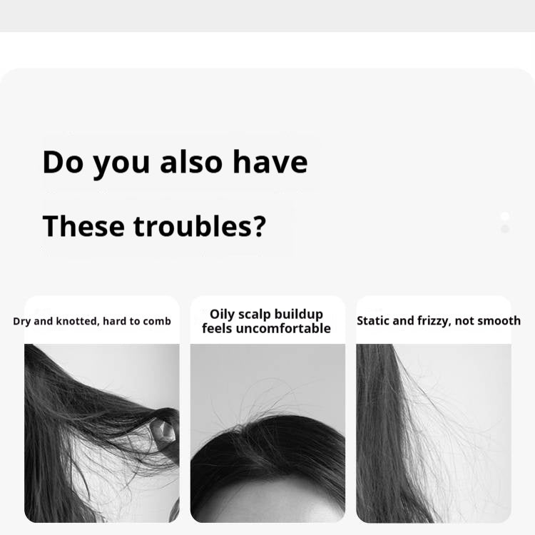 Nordic Beech Solid Wood Hair Care Cushion Comb