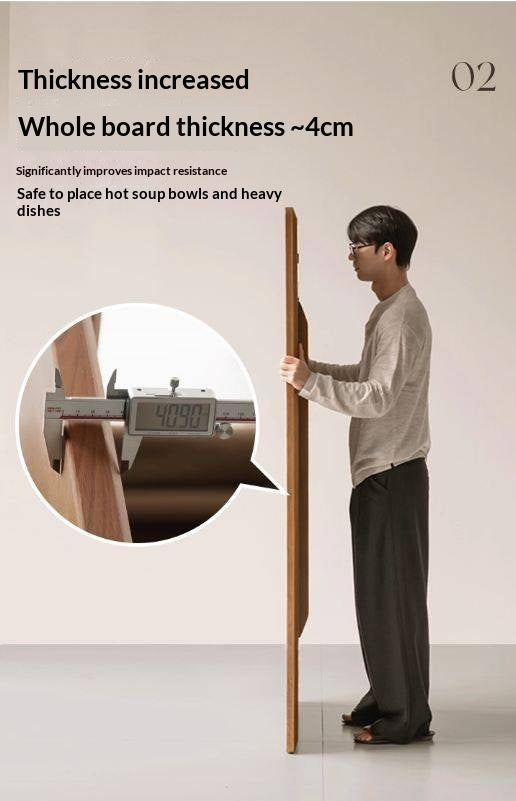 White Oak Solid Wood Antique Rectangular Dining Table