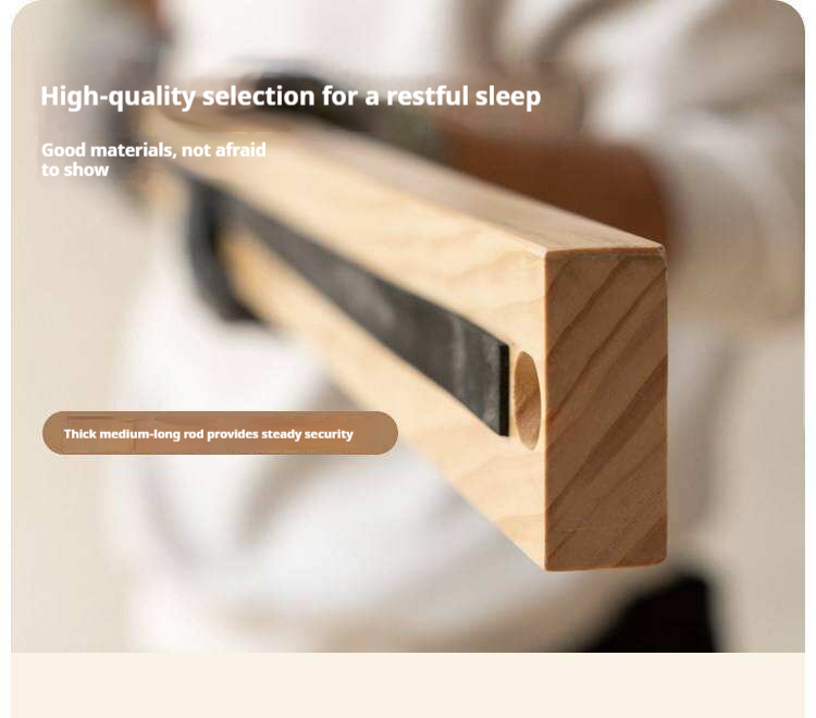 Beech Solid Wood Cartoon Bear Children's Bed