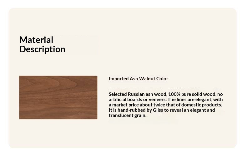 Black Walnut, Ash Solid Wood Modern White Soft Makeup Chair