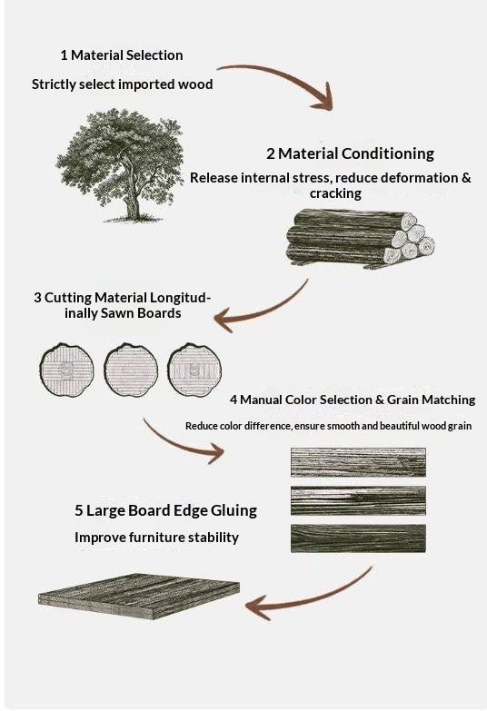 Black Walnut, Solid Sandalwood TV Cabinet Modern Simple.