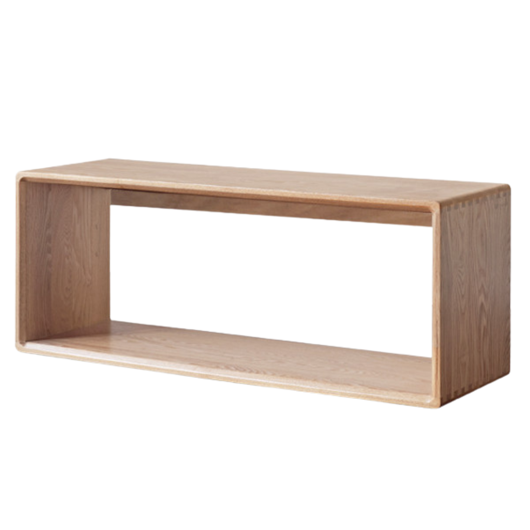 Ash, Black walnut, Oak solid wood small combination bookcase<