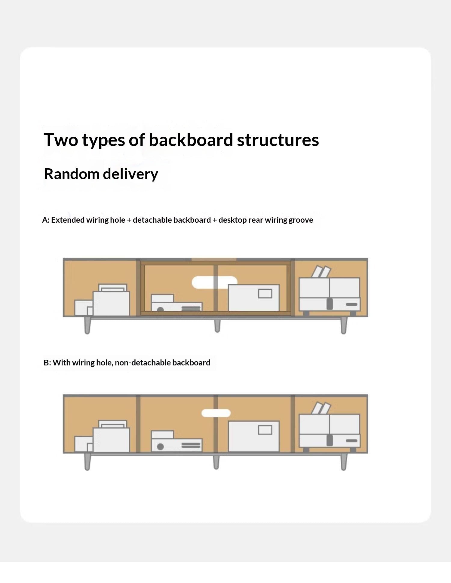Oak Solid Wood TV Stand Sliding Door.