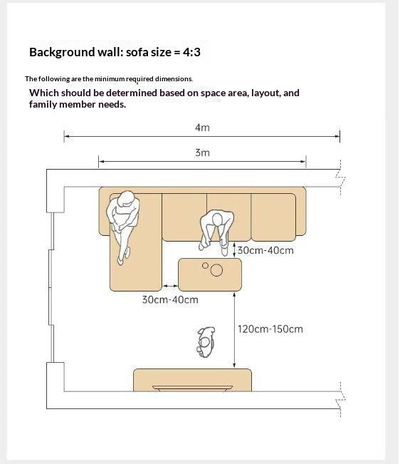 Oak Solid Wood Modern Style Side Cabinet