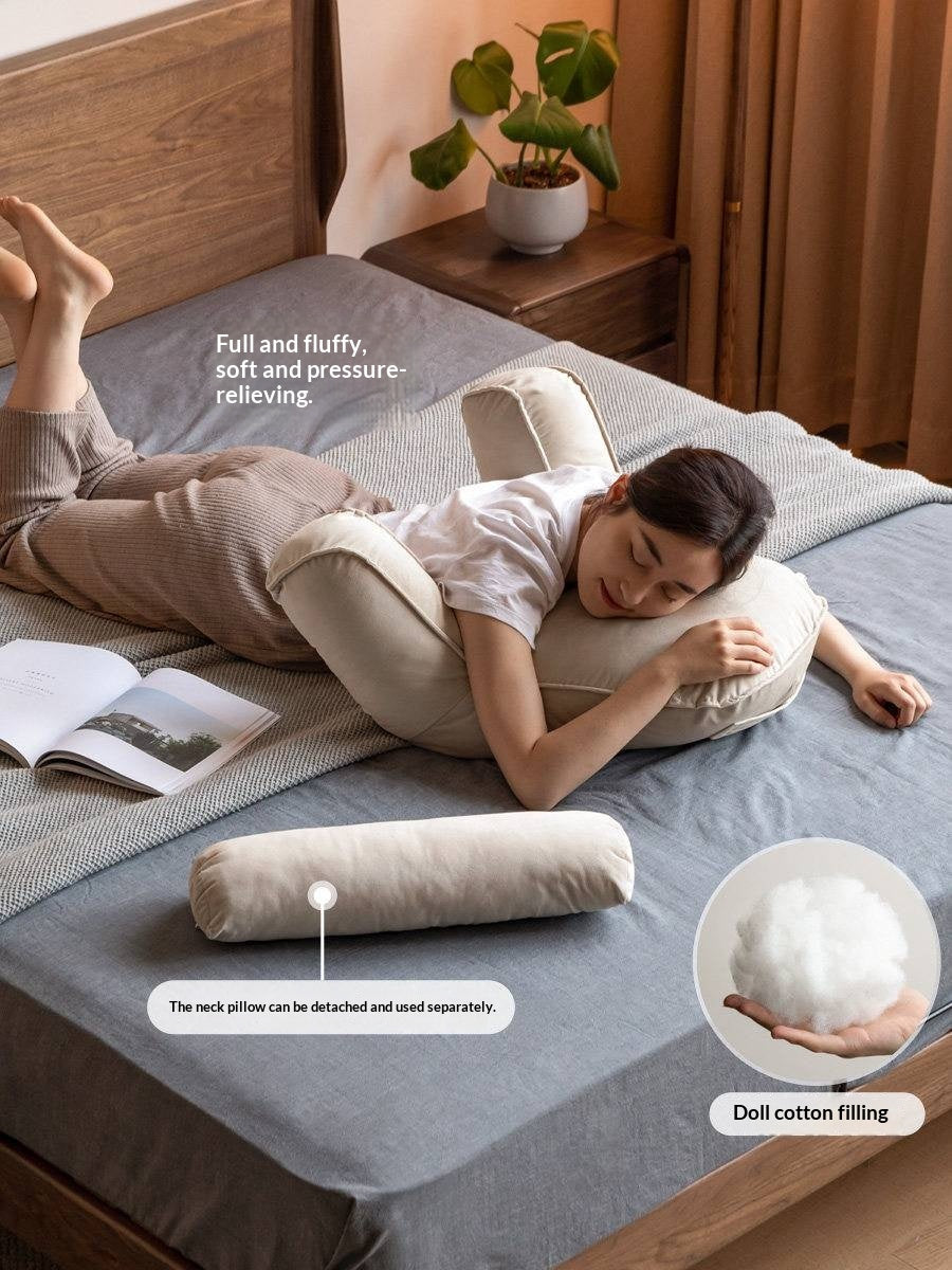 Headboard Pillow with Removable and Washable Cover