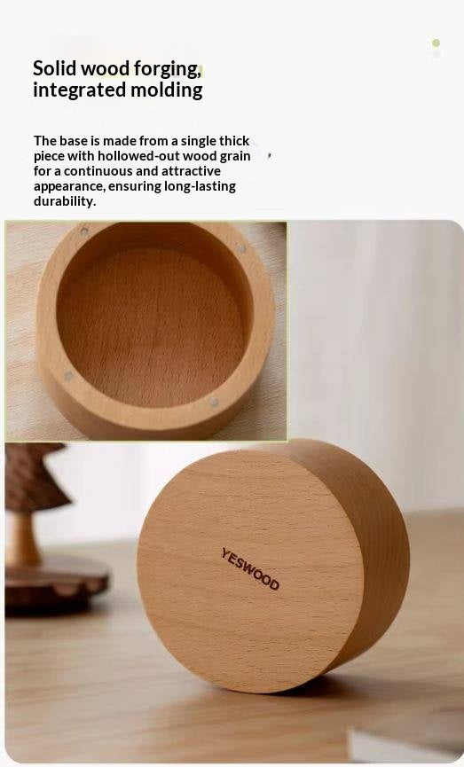 Black Walnut, Beech Solid Wood Phone Stand