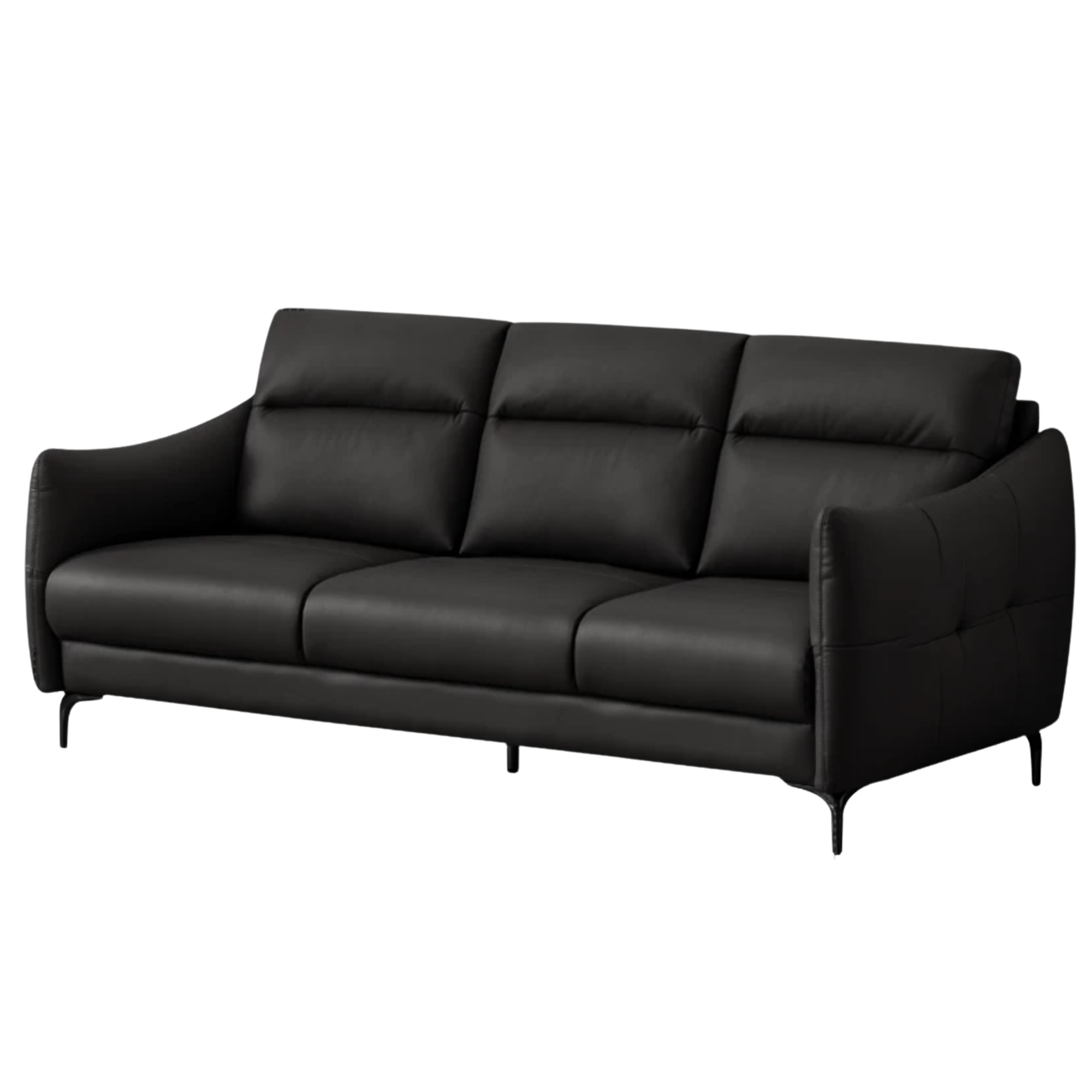 Genuine Top-Grain Leather Sofa – Modern