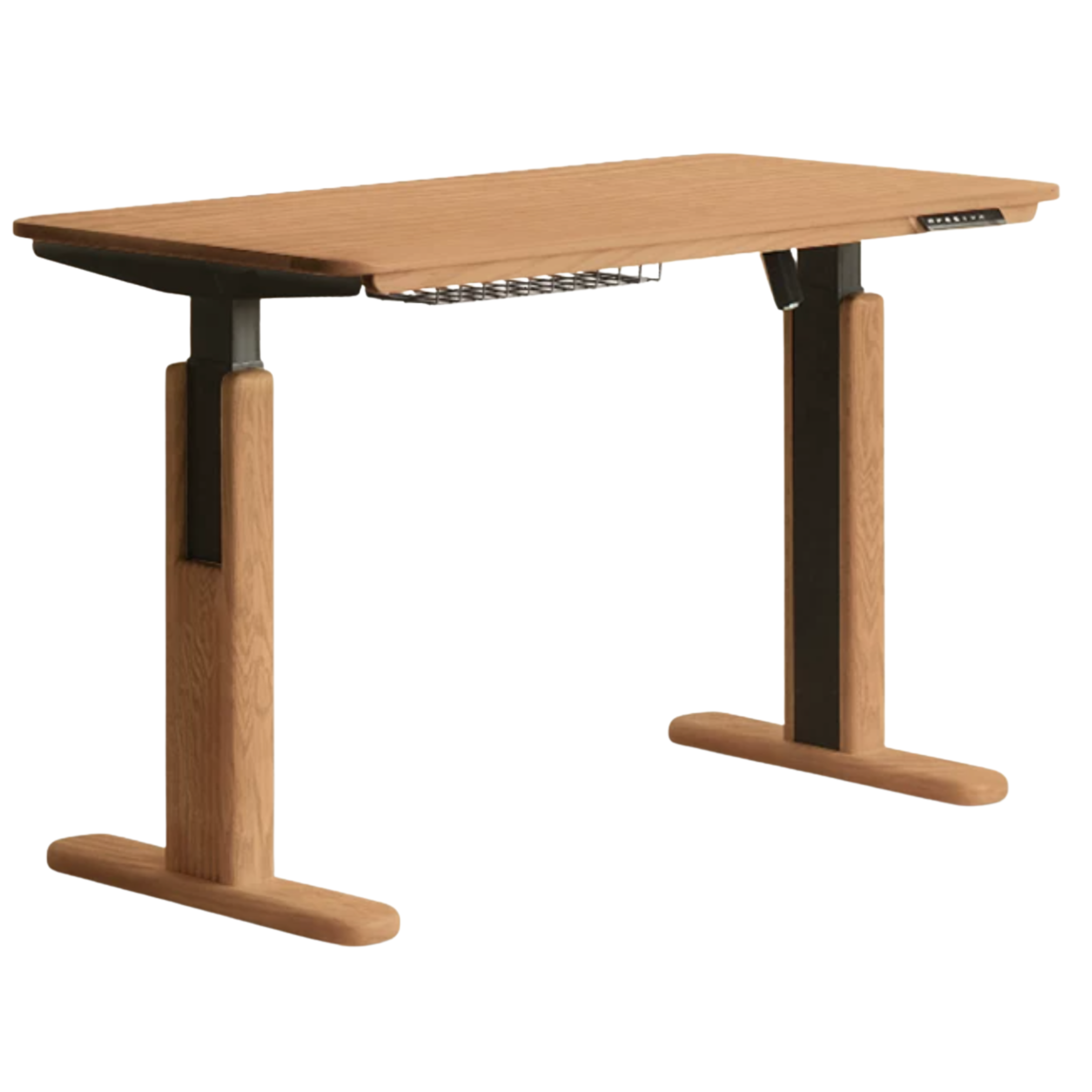 Oak, Ash Solid Wood Electric Lift Desk