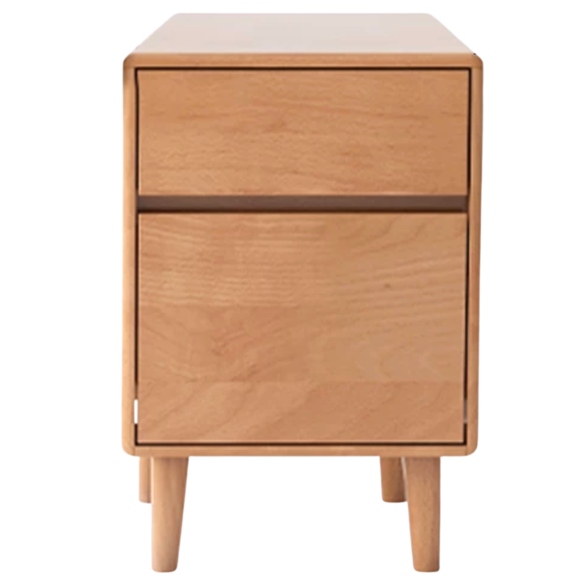 Solid Rubberwood, Oak, Beech Solid Wood Retractable Vanity Table Modern