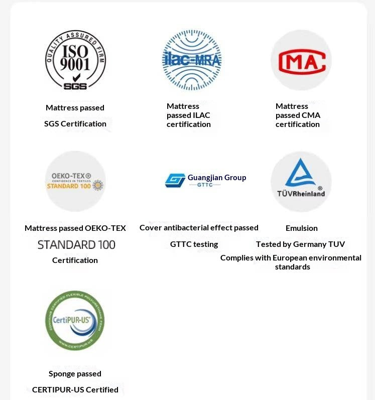 Zero-Glue Adjustable Spring Latex Mattress — Thick and Anti-Mite Support