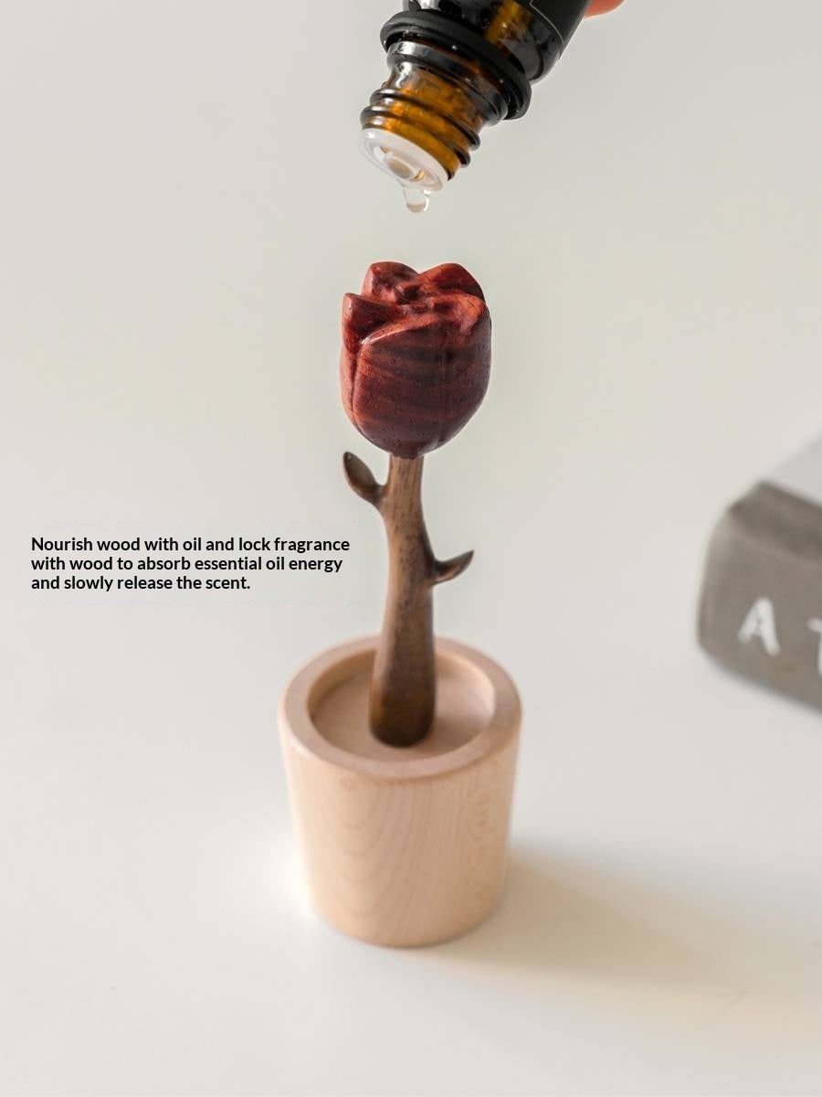 Black Walnut Solid Wood Fragrance Diffuser