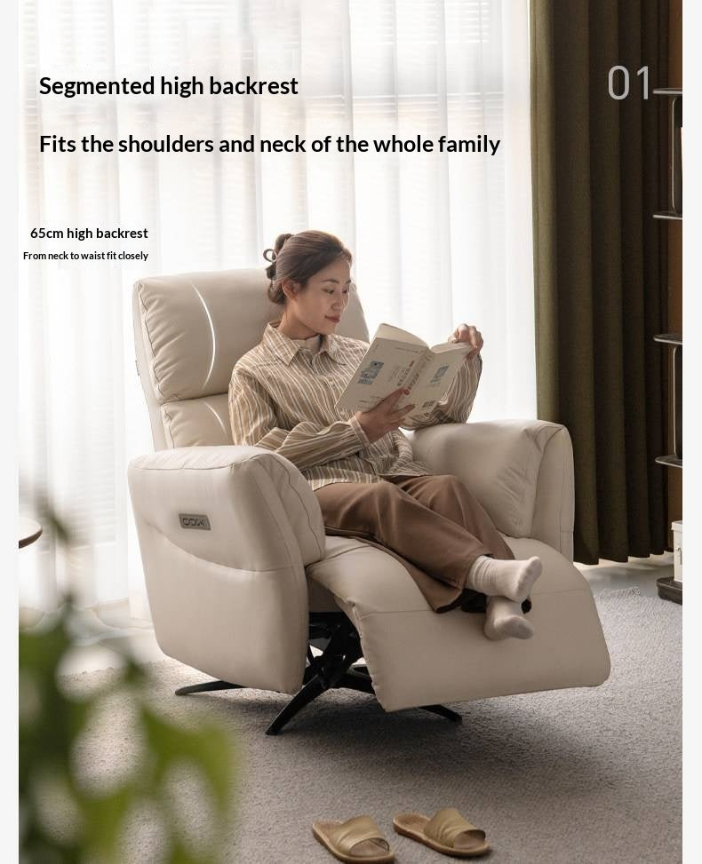 Genuine Leather Modern Functional Electric Chair