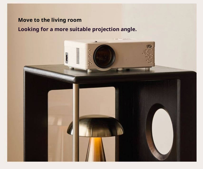 Poplar Solid Wood Vintage Style Mobile Bookshelf