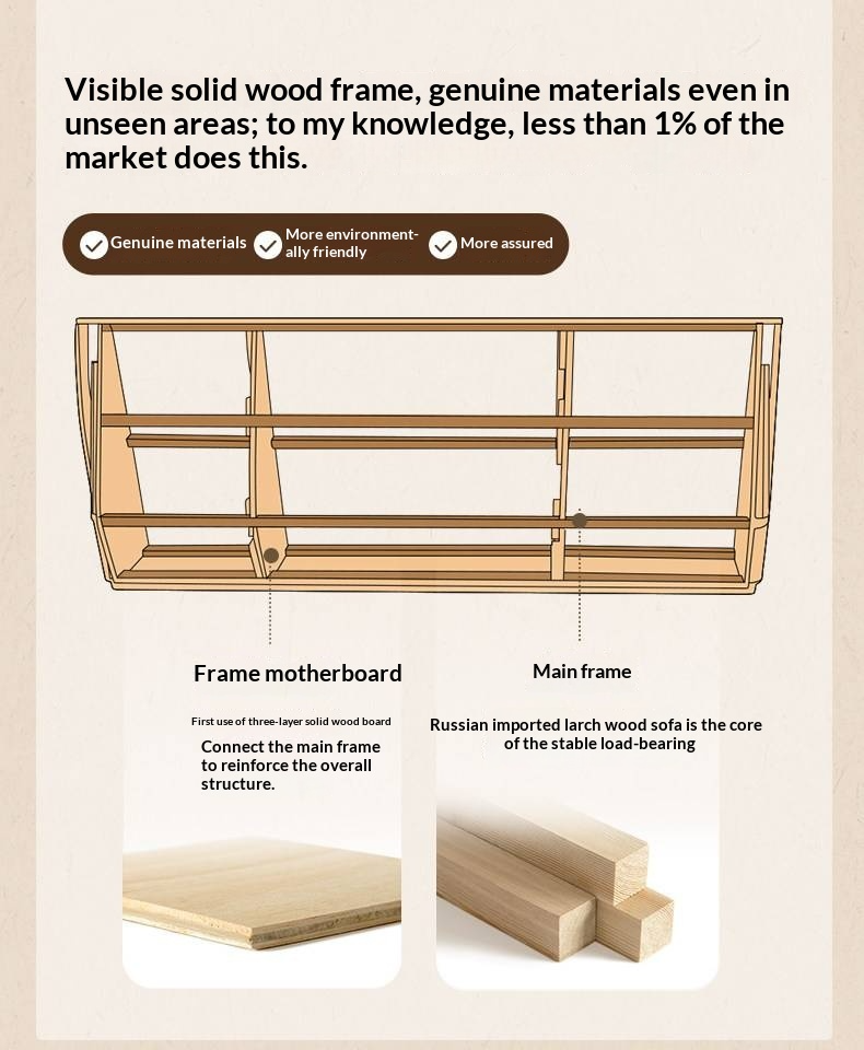 Eco-Friendly Cloud Leather Bed — French Retro Style Upholstered Fabric Bed