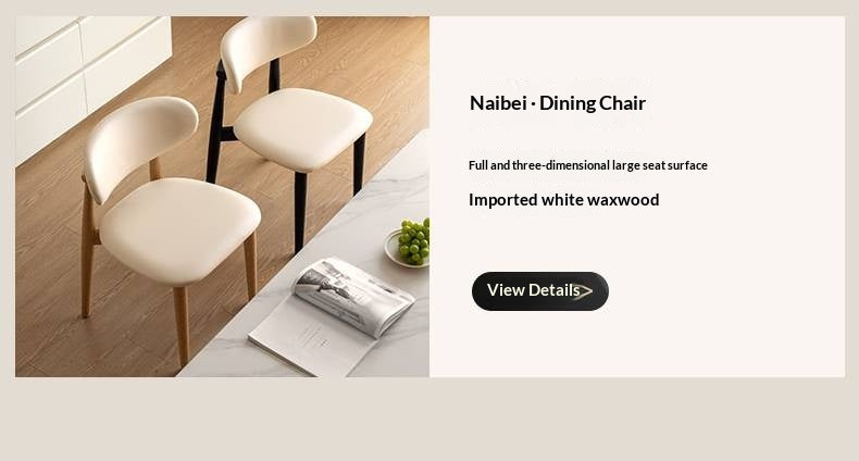 White Ash Solid Wood Restaurant Slab Dining Table