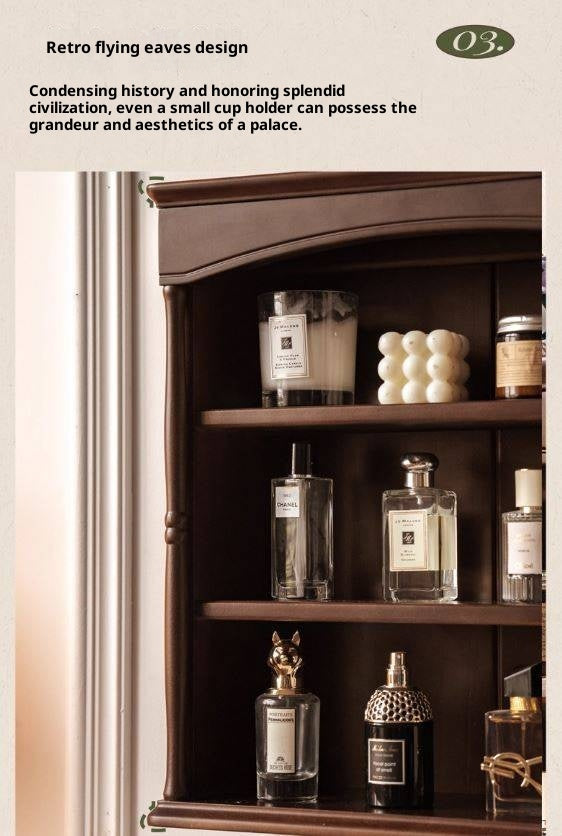 Poplar Solid Wood Wall Cabinet