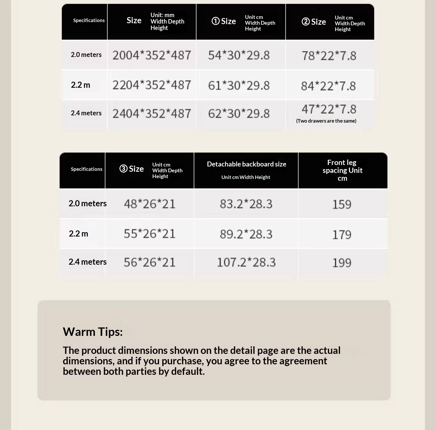 Black Walnut Solid Wood Luxury Style TV Cabinet with Slab Top and Storage