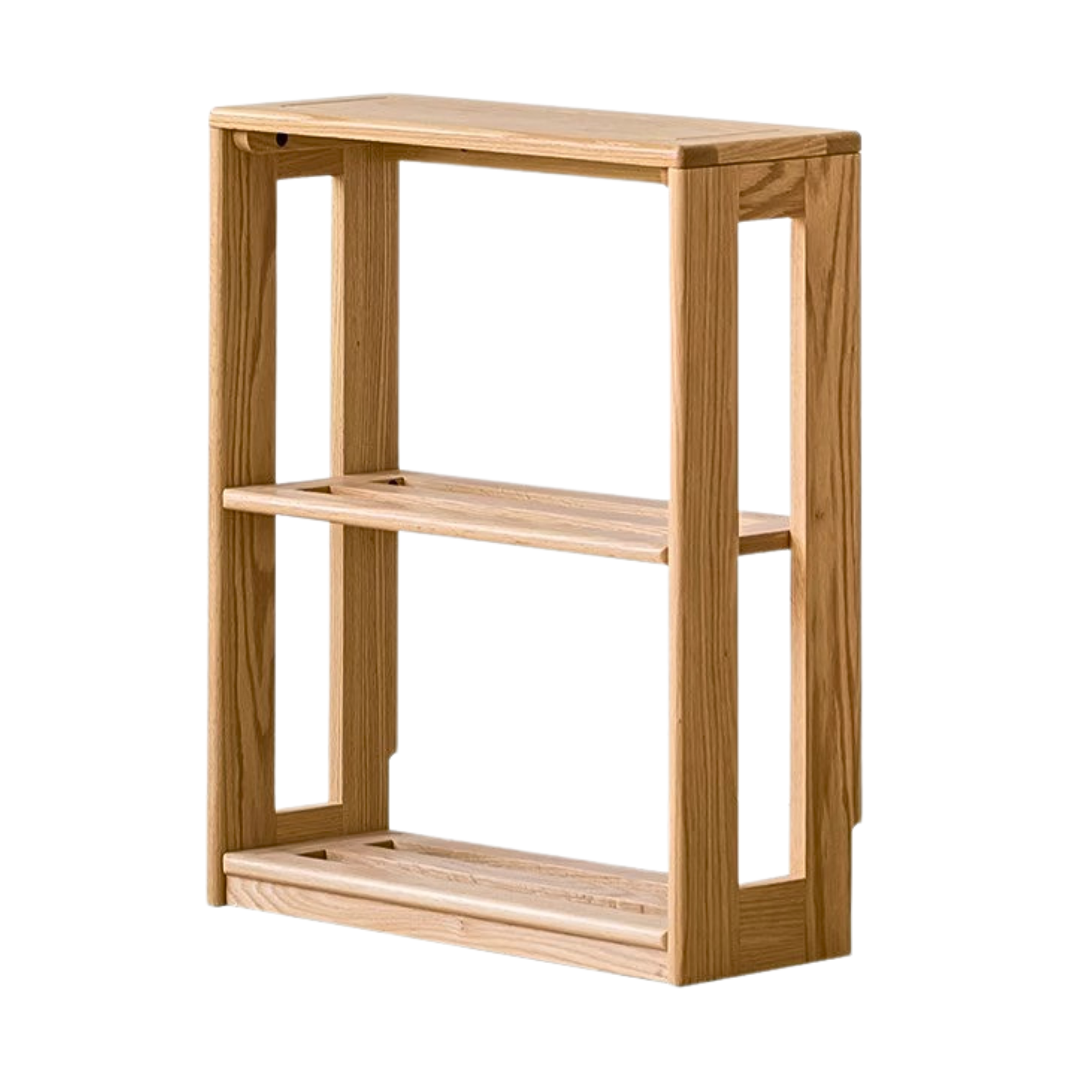 Oak, Beech Solid Wood Children's Toy Storage Bookshelf