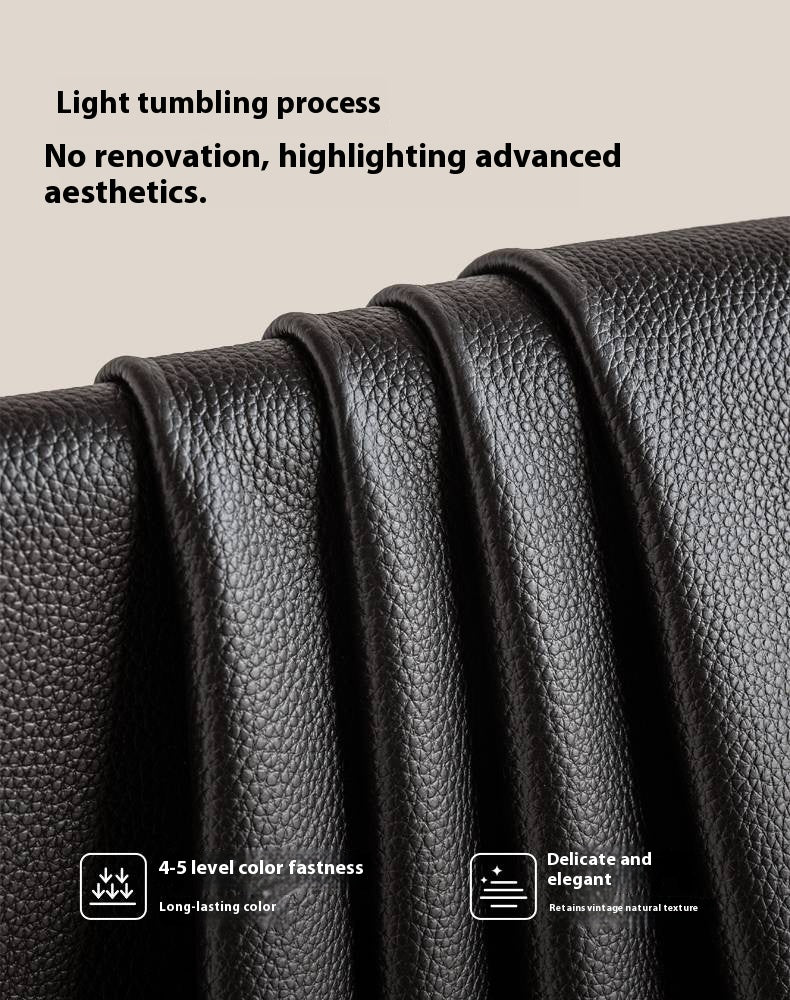 Light Luxury Black Diamond Straight Sofa