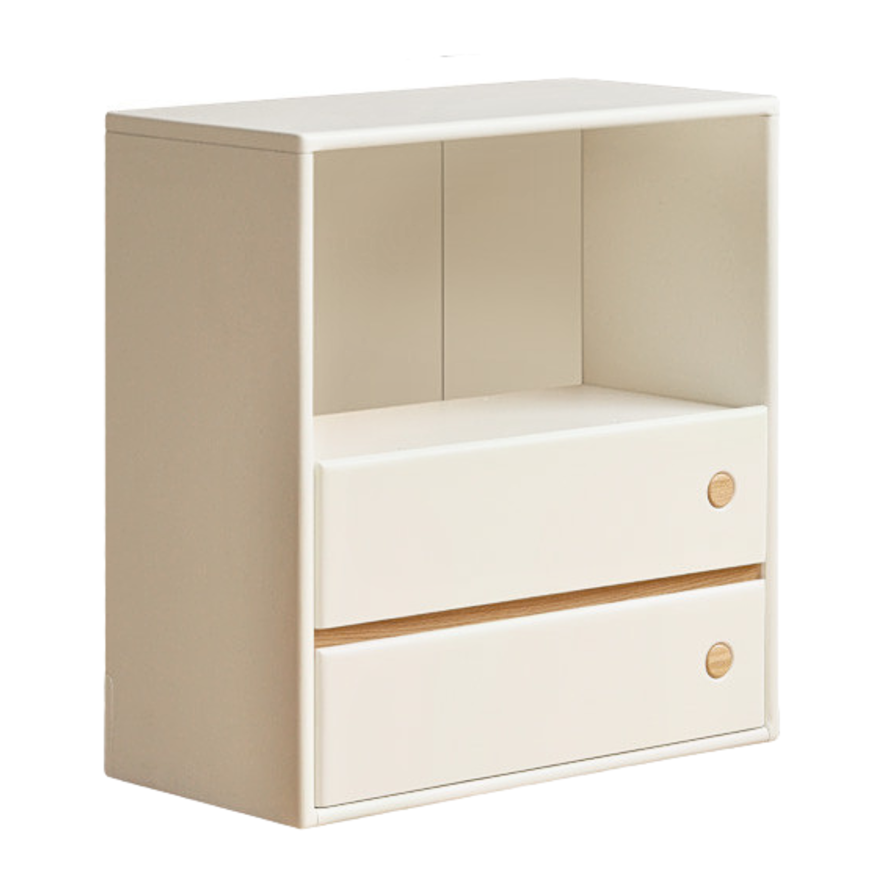 Poplar solid wood storage multi-functional storage bookcase)