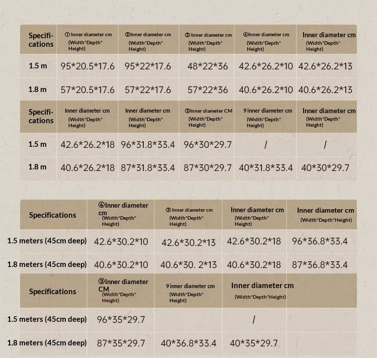 Black Walnut Solid Wood Buffet Cabinet with Retro Style and Rock Board Surface