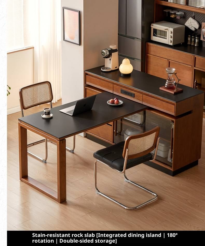 Tulipwood Solid Wood Island Table, Dining Table, Dining Sideboard, Buffet