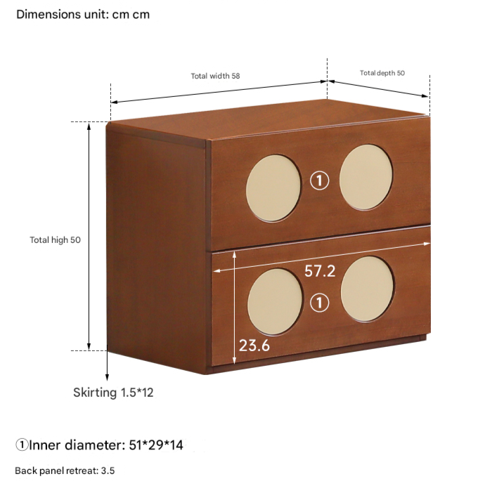 Poplar Solid Wood Ancient Style Module Combination TV Cabinet