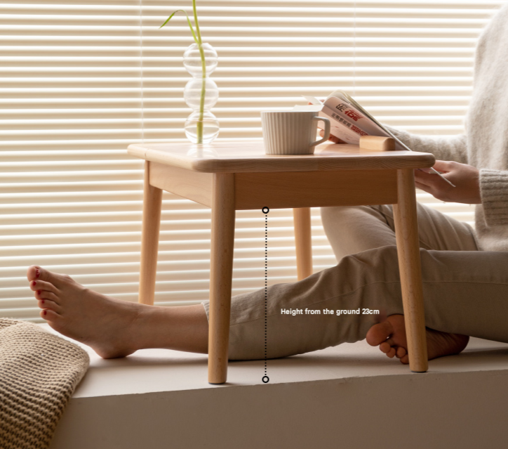 Oak Solid Wood Bay Window Table