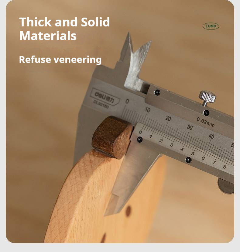 Black Walnut, Beech Solid Wood Creative Apple Shaped Coaster