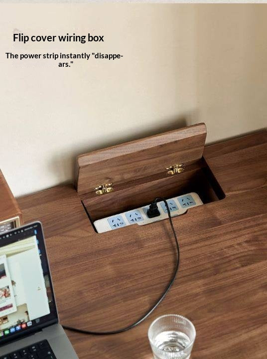 Ash Solid Wood Modern Writing Desk
