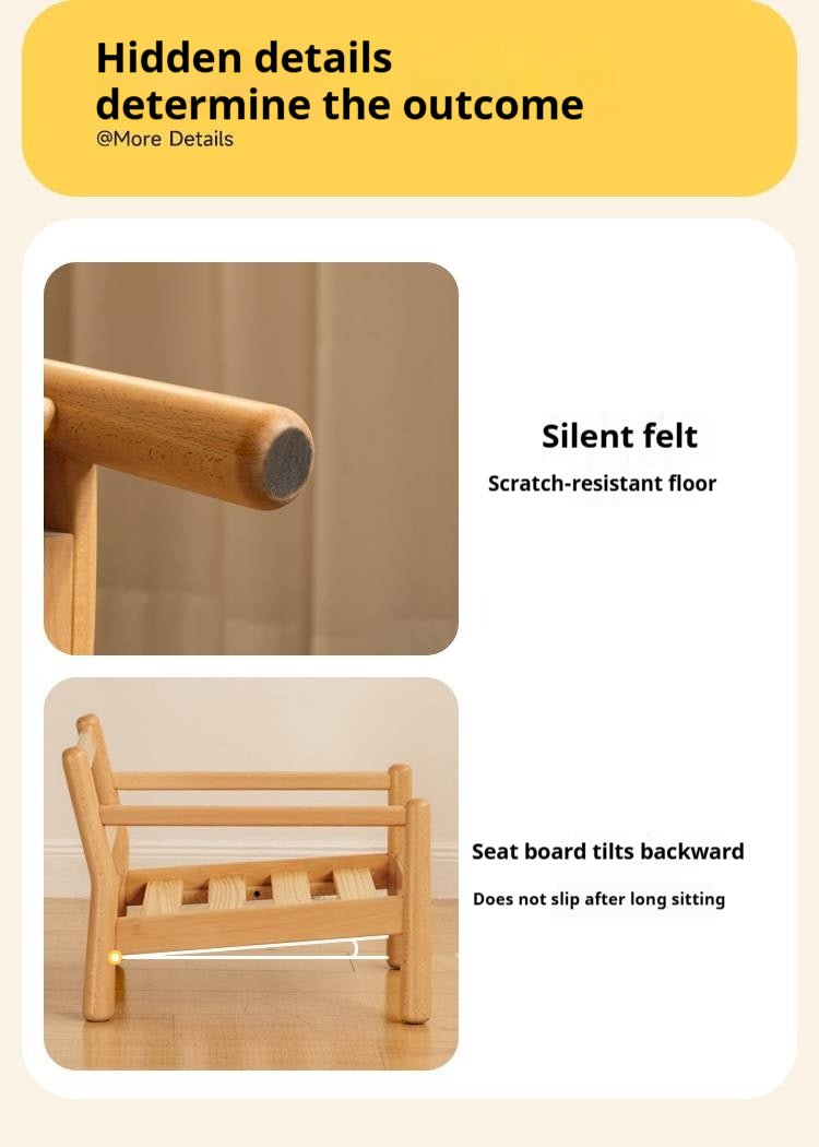 Beech Solid Wood Children s Chair