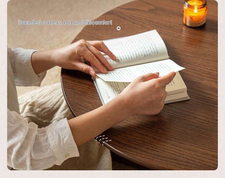 Black Walnut, Oak Solid Wood Rattan Modern Coffee Table