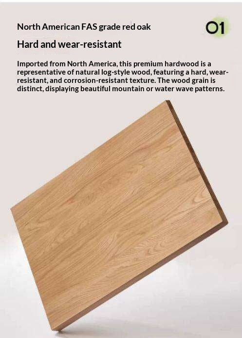 Oak, Beech Solid Wood Wall-mounted Ultra-thin Bookshelf