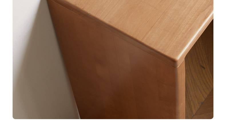 Poplar Solid Wood Modern Minimalist Rotatable Dressing Table