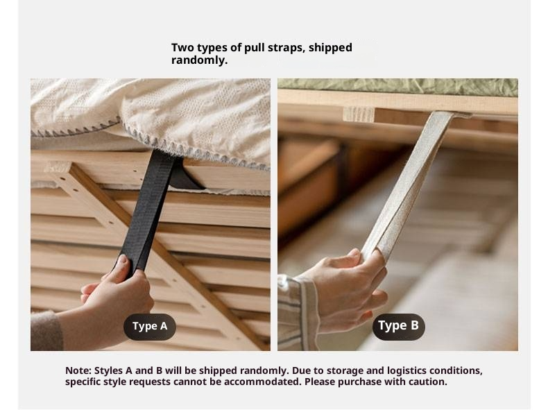 Oak Solid Wood Luxury Genuine Leather Box Bed