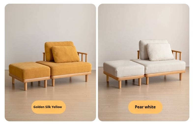 European Beech Wood Fabric Free Combination Sofa