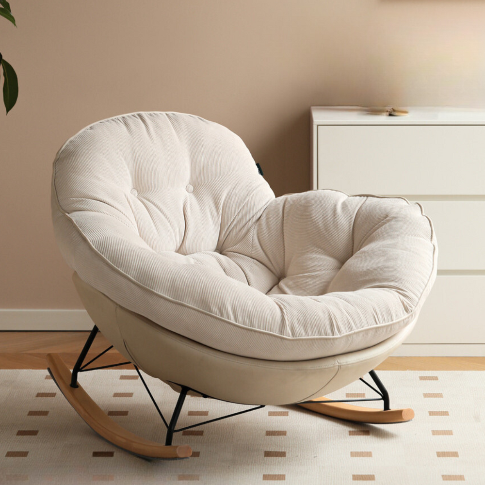 Technology cloth single person sofa chair, rocking chair, lounge chair ...