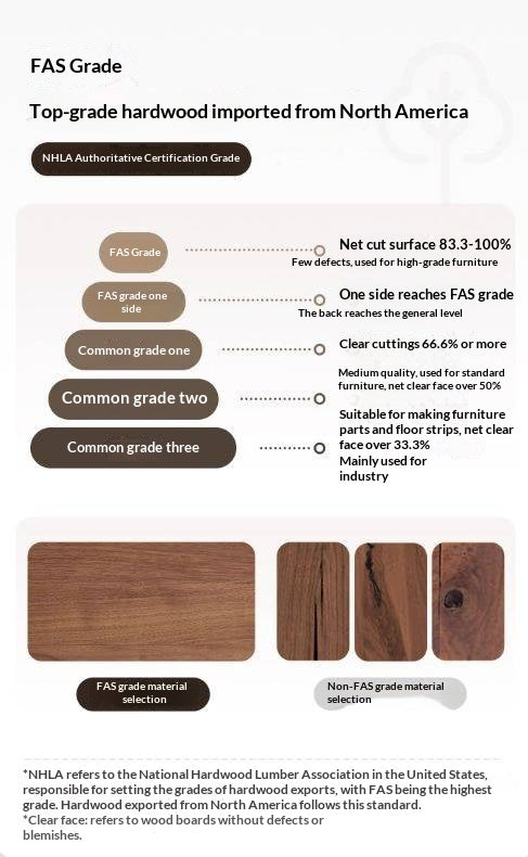 Black Walnut Solid Wood Light Luxury Style Dining Table