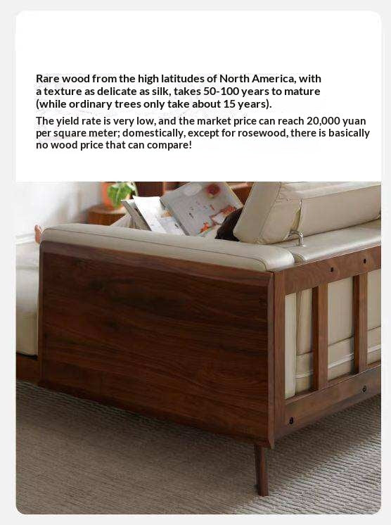 Ash, Oak, Black Walnut Solid Wood  Fabric Footstool