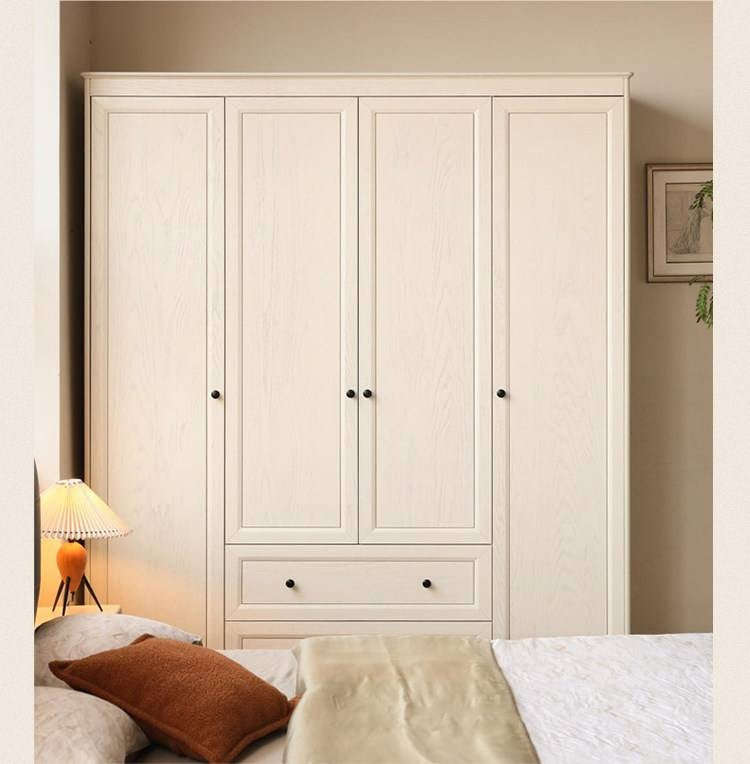 Ash Solid Wood American Style Wardrobe
