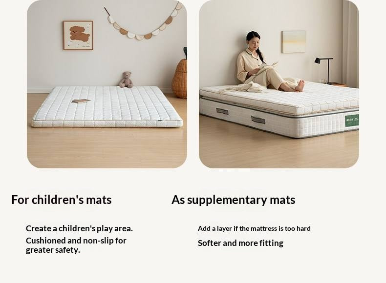Zero-Glue Thin Mattress — Bubble Spring Support, Hard Mattress