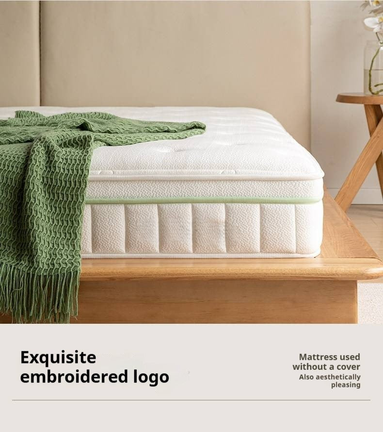 Zero-Glue Lily of the Valley Independent Spring Thick Mattress — Memory Foam, Anti-Mite Latex Support