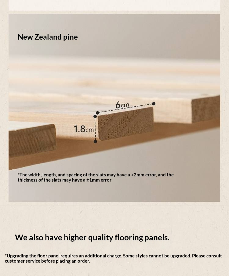 Poplar Solid Wood Bed — American Windsor Style with Retro Vertical Strip Design